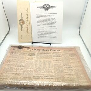 Vintage The New York Times Week In Review Newspaper post WWI War 1930's 1934 OCT